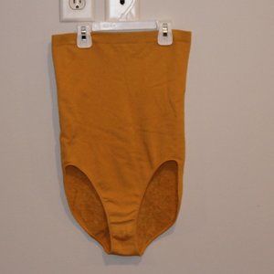 Yellow Strapless Urban Outfitters Bodysuit Size M